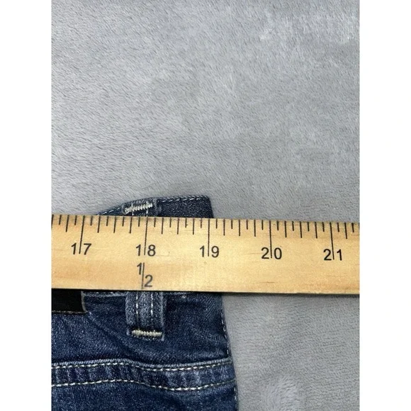 Canali 1934 Mens Jeans Size 58 Blue Italian Denim Straight Leg 38x33 Luxury - Picture 12 of 14